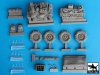 Black Dog T35044 US Jeep big accessories set 1/35